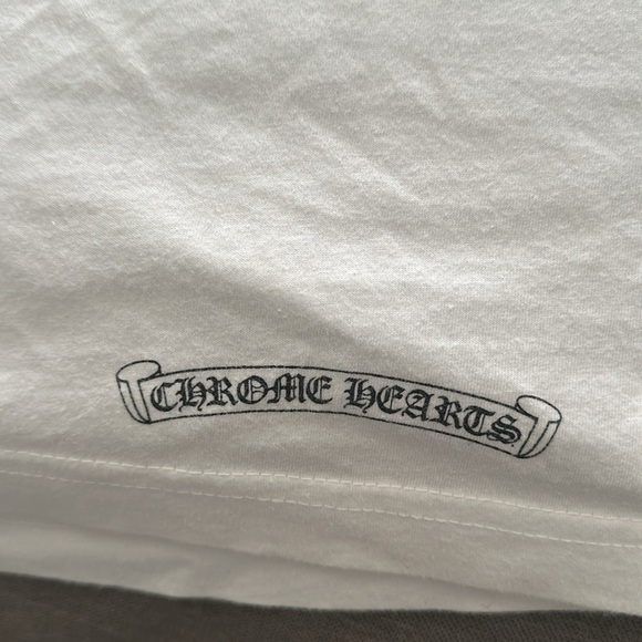 Chrome Hearts White Long Sleeve crewneck Size M - Picture 5 of 10